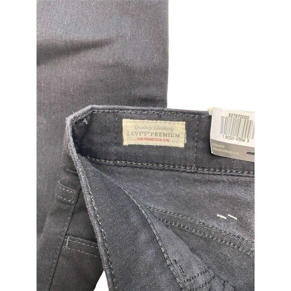 Levi's Premium 720 Super Skinny Jeans‎ Women's 24 XS Black High-Rise NEW - Picture 8 of 15